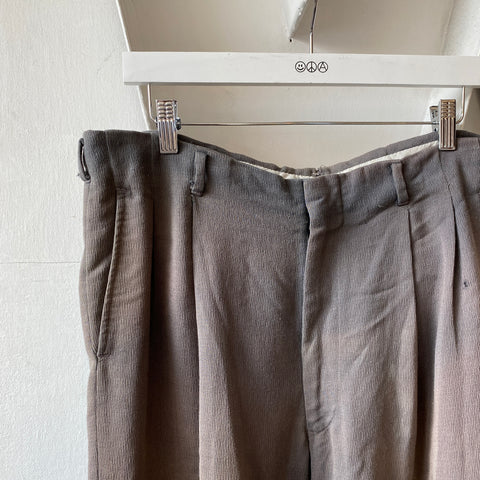 40's Sun Faded Trousers - 35” x 28”