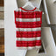 60’s Patterned Sweater Vest - Small