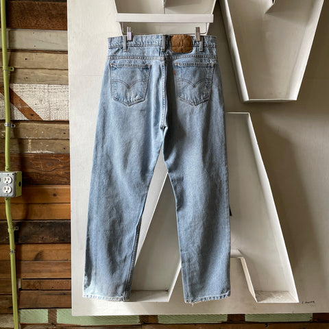 90’s Levi’s Orange Tab 505 - 33” x 28”