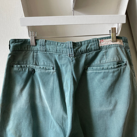 60’s Faded Work Pants - 33” x 30”