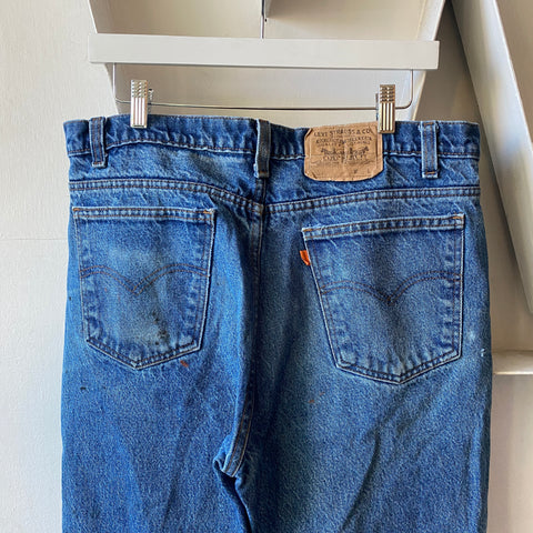 80's Levi's Orange Tab 517 Denim - 35" x  31"