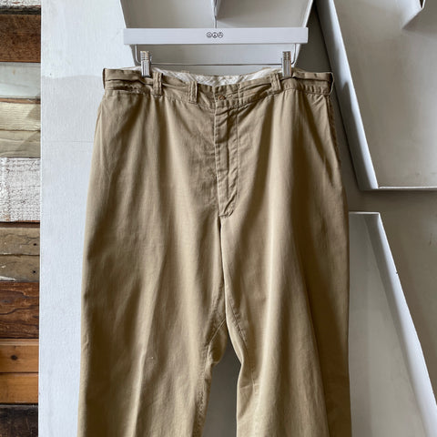 50’s Military Chinos - 36” x 24.5”
