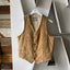 70's Suede Vest - Medium