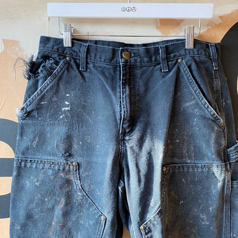 Destroyed Carhartt Dungies - 32" x 28"