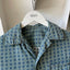 60’s Patterned Loop Collar Shirt - Small