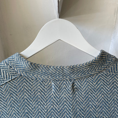 50’s Wool Herringbone Cardigan - Large