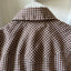70’s Gingham Check Western Shirt - Medium