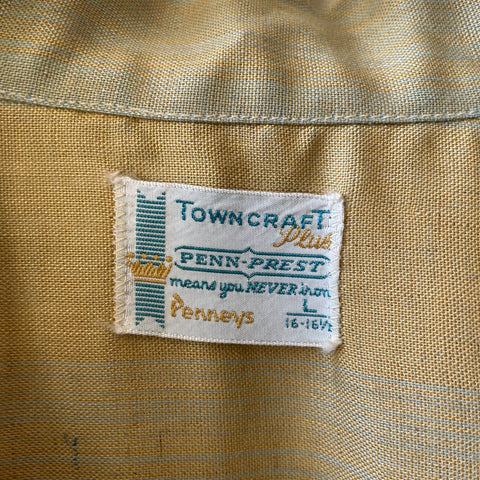 60’s Towncraft Shadow Loop Collar - Large