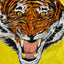 80's Tiger Bandana - 21" x 21"