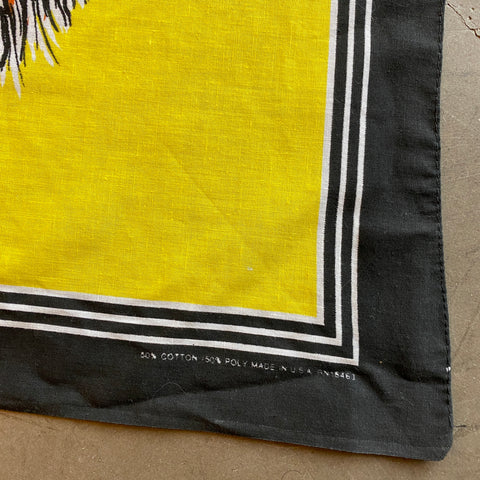 80's Tiger Bandana - 21" x 21"