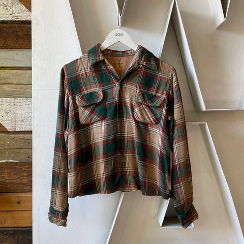 50’s Chopped Towncraft Wool Flannel - Small