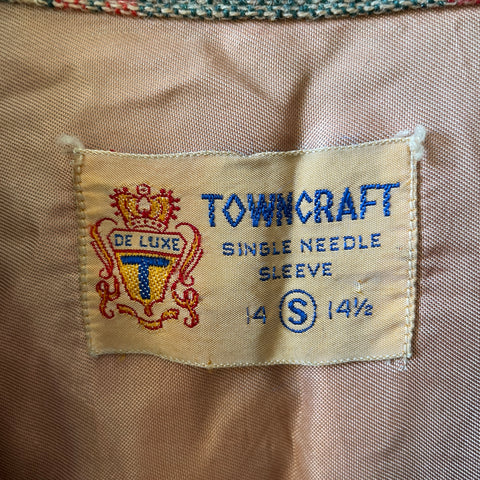50’s Chopped Towncraft Wool Flannel - Small