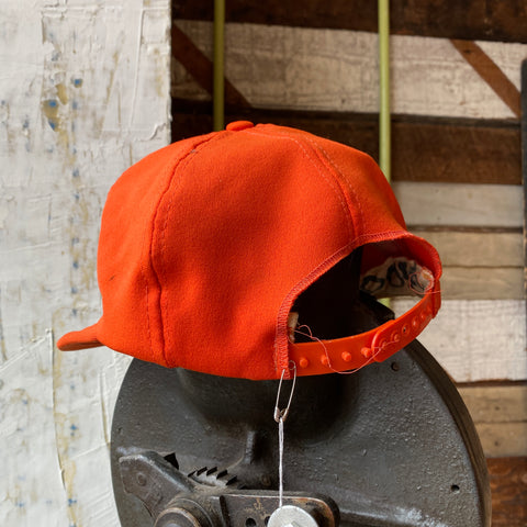 80's B Orange Cap - Small