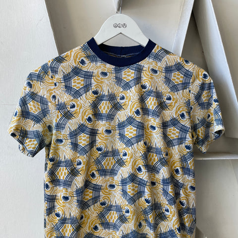 80’s Fun Patterned Tee - Small