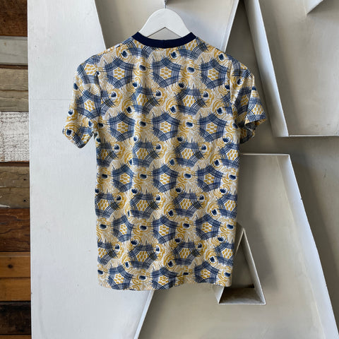 80’s Fun Patterned Tee - Small
