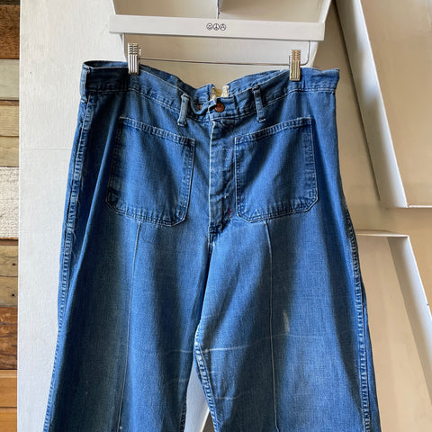 50’s Sweet-Orr Denim Sailor Pants - 36” x 27”