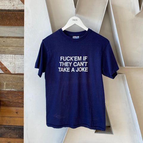 80's No Jokes Tee - Medium