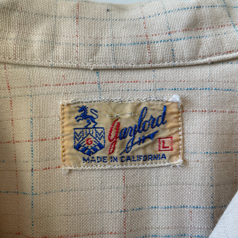 1960’s Gaylord Button Up - Large