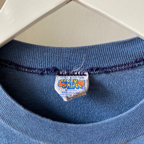 80's Blue Goose Tee - Medium