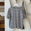 90's Boxy Stripe Tee - Medium