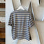 90's Boxy Stripe Tee - Medium