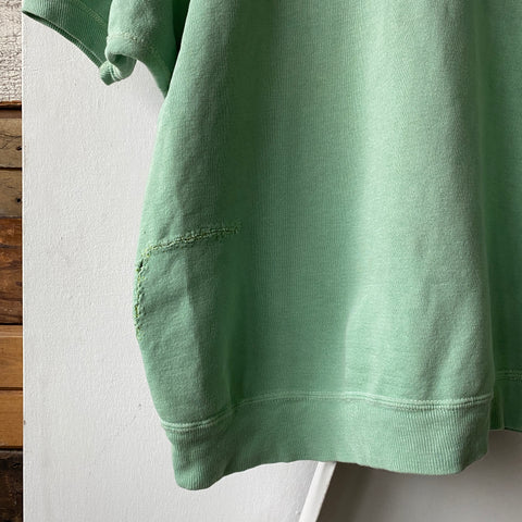 60's Tea Green Sweatshirt - Large