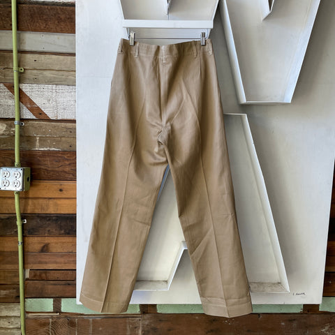 50’s Pleated Chinos - 30" x 31”