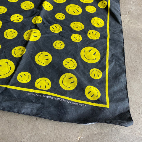 80's Smiley Face Bandana - OS