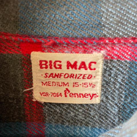 60’s Penney’s Big Mac Flannel - Medium