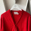 60's Lambswool Cardigan - Large