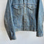 70's Quilt Lined Denim Jacket - Medium