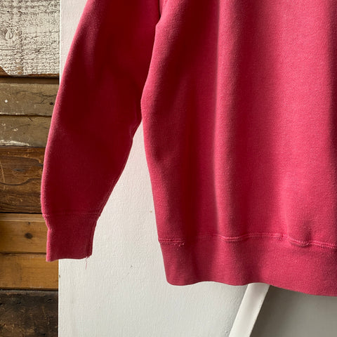 60's Grapefruit Raglan Sweatshirt - Large