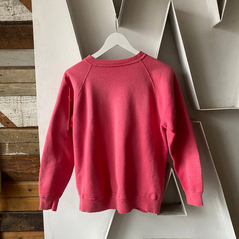 60's Grapefruit Raglan Sweatshirt - Large