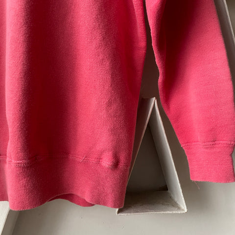 60's Grapefruit Raglan Sweatshirt - Large