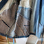 70's Patchwork Selvage Denim Kimono - Medium