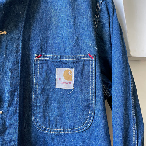 70’s Carhartt Chore Coat - Large
