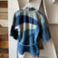 70's Patchwork Selvage Denim Kimono - Medium