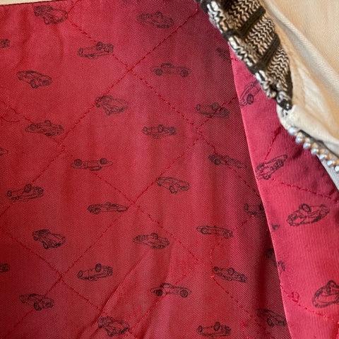50’s Lined Clicker Car Coat - Large