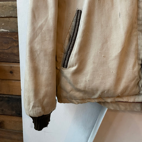 50’s Lined Clicker Car Coat - Large