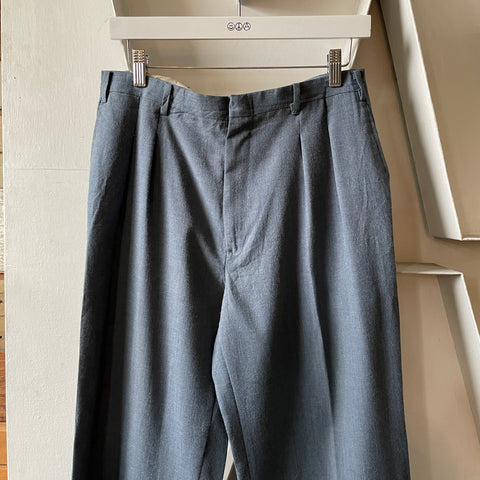 70’s New Roads Pleated Trousers - 30” x 29”