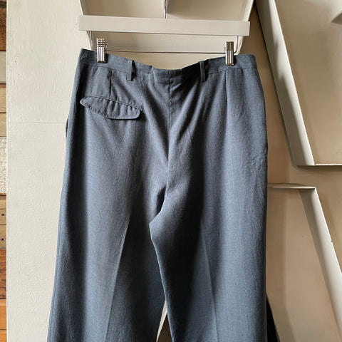 70’s New Roads Pleated Trousers - 30” x 29”