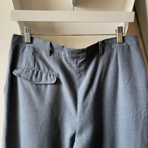 70’s New Roads Pleated Trousers - 30” x 29”