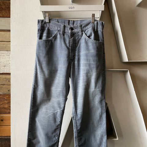 80’s Levi’s Powder Blue Cords - 30” x 27.5”
