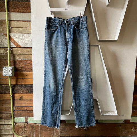 80’s Orange Tab Levi’s 517 - 31” x 33”