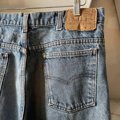 80’s Orange Tab Levi’s 517 - 31” x 33”