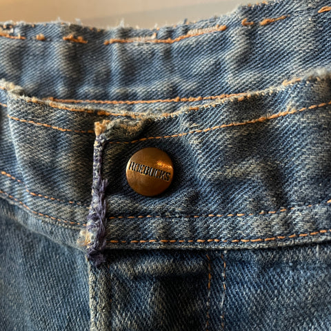 60's Roebucks Selvedge Denim - 34” x 33”