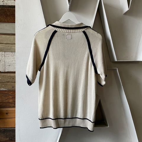 70’s Knit Polo Shirt - Small