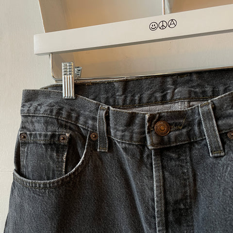 90's Levi’s Black 501 - 32” x 33”