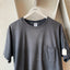 80's Faded Black Pocket - XL