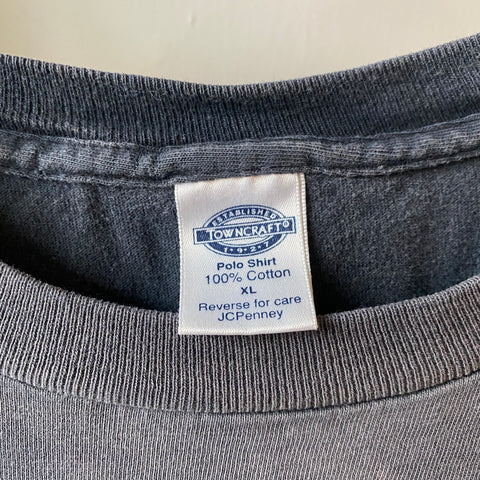 80's Faded Black Pocket - XL